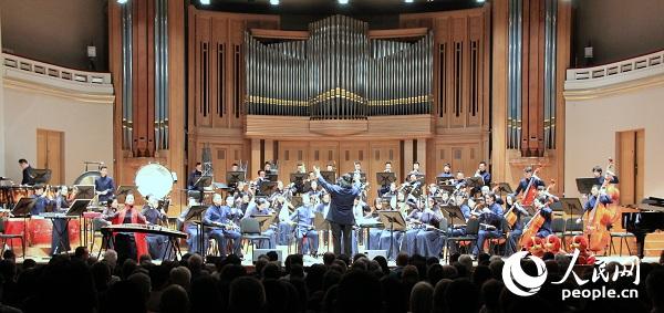 “海上生民樂”音樂會演出現場。記者 任彥攝
