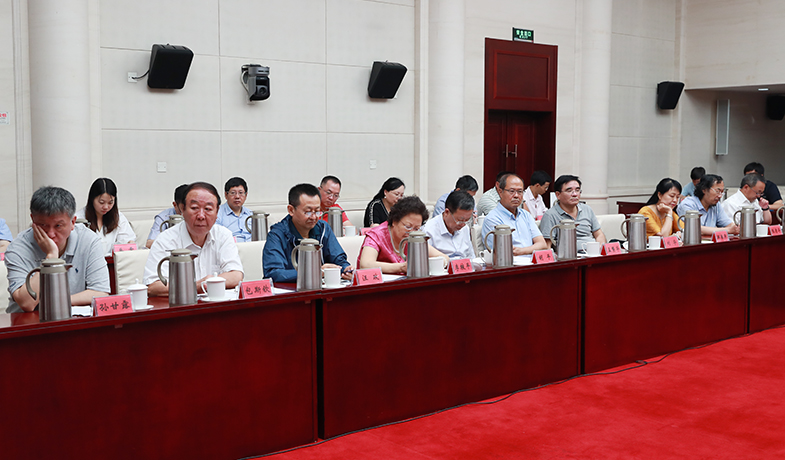 第十屆茅盾文學獎評委會第一次全體會現場