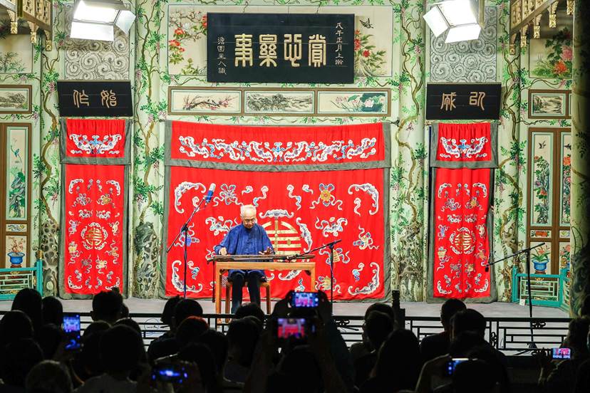 國家級非物質文化遺產項目（古琴藝術）代表性傳承人吳釗