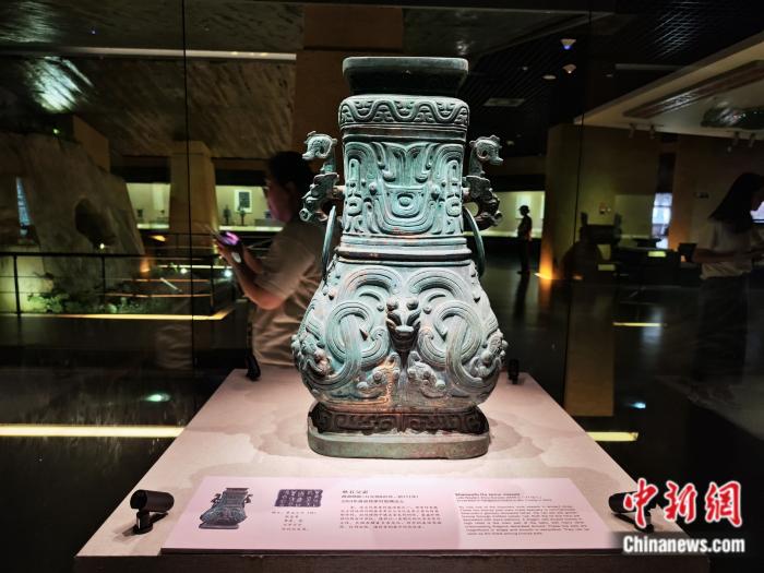 寶雞青銅器博物院展品。劉越 攝