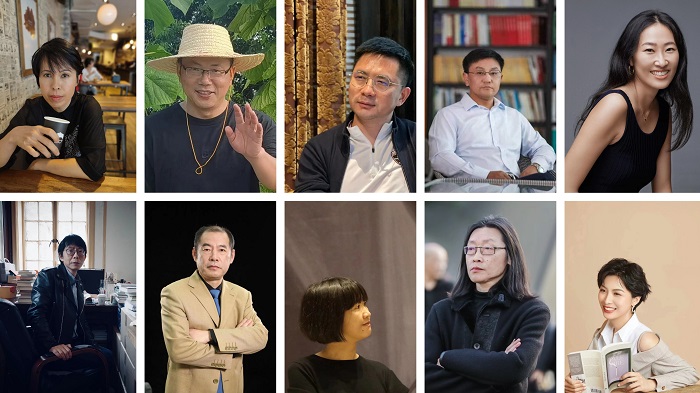 上：黎紫書、舒飛廉、沈念、尹文武、孟小書   下：張定浩、劉文飛、吳雅凌、朱朱、周婉京