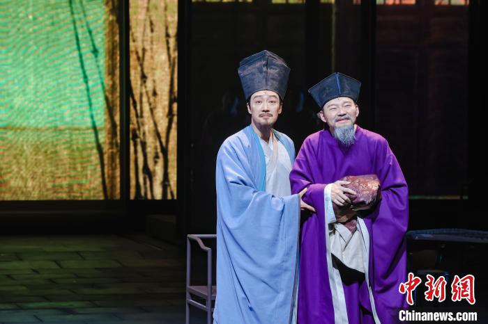 原創話劇《蘇堤春曉》劇照。國家話劇院供圖