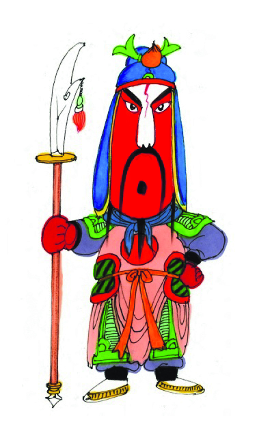 《水滸一百單八將》 蔡志忠 繪 關 勝