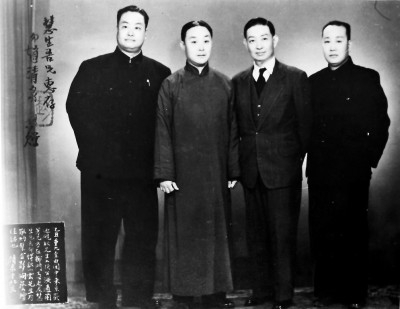 京劇“四大名旦”合影（左起：程硯秋、尚小云、梅蘭芳、荀慧生） 資料圖片