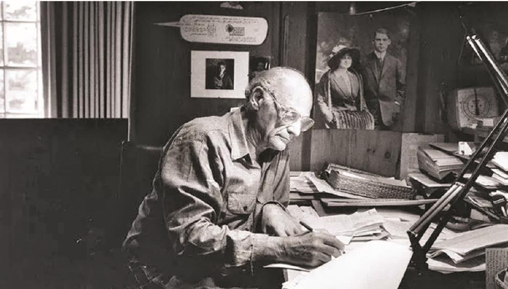 阿瑟·米勒之于中國戲劇是“遠方無法忽視的烈焰”。 （出版方供圖）