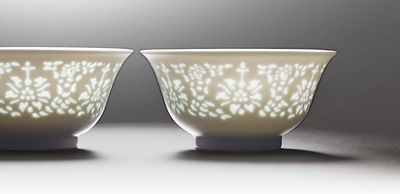 米花瓷碗（宋）。 　　圖為法國吉美國立亞洲藝術博物館提供