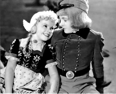 秀蘭·鄧波兒主演的電影《海蒂》劇照 資料圖片