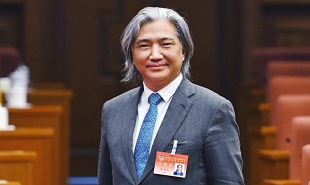 全國政協副秘書長、民盟中央副主席、中國美術館館長吳為山