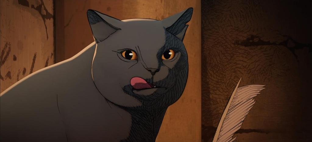 《愛、死亡與機器人》第四季劇照，貓咪大戰撒旦拯救世界。