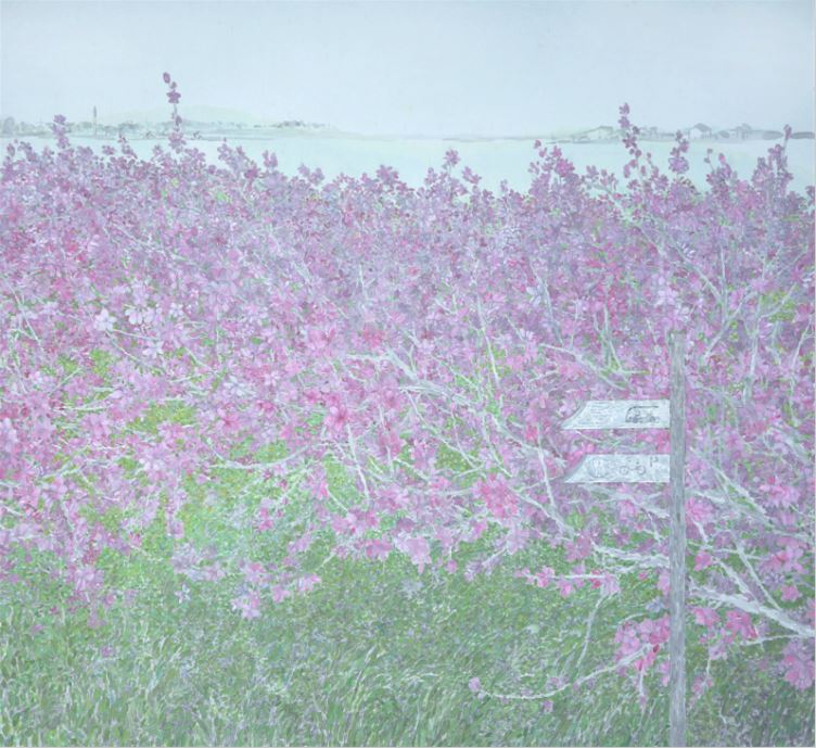 春之聲——郊野公園 225x244 2021 紙本設色